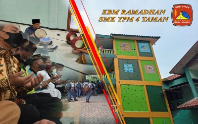 Kegiatan SMK  YPM 4 TAMAN Disaat Ramadhan